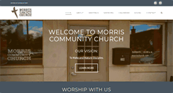 Desktop Screenshot of morrischurch.com